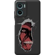 Чорний чохол BoxFace Motorola Moto E15 Нападение на Титана