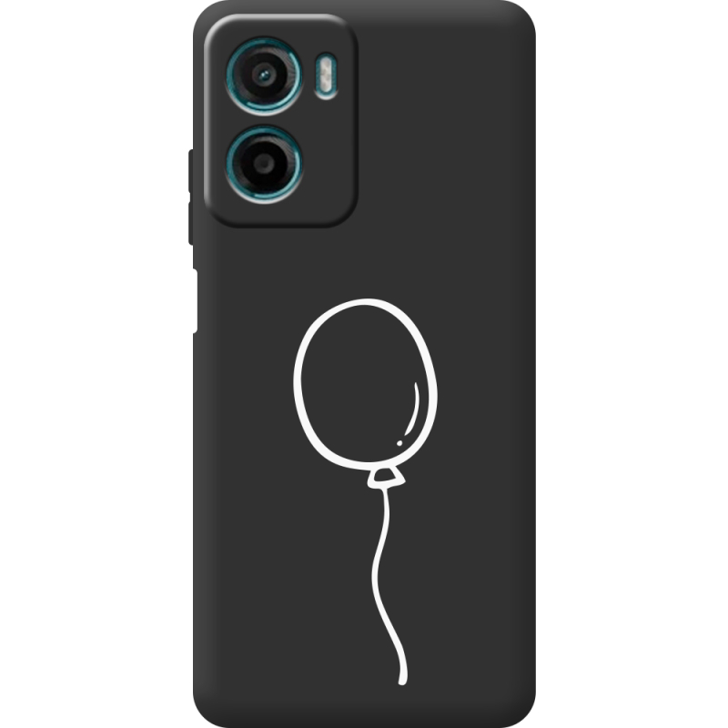 Чорний чохол BoxFace Motorola Moto E15 Balloon