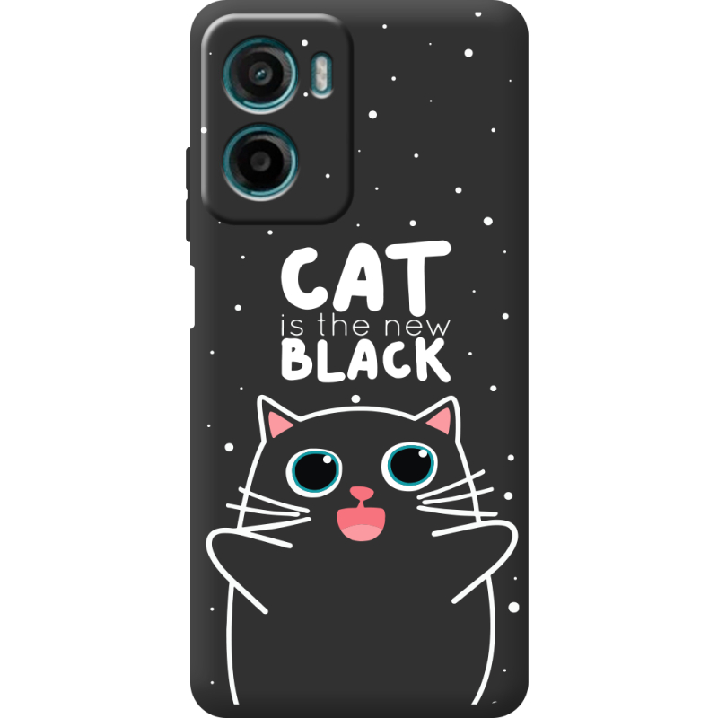 Чорний чохол BoxFace Motorola Moto E15 