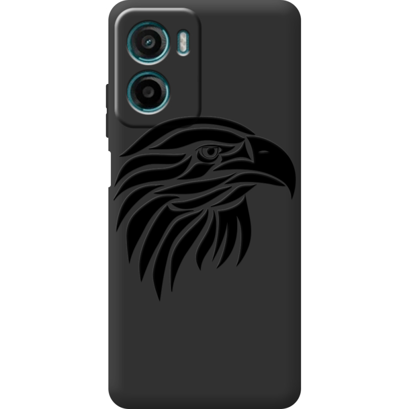 Чорний чохол BoxFace Motorola Moto E15 Eagle