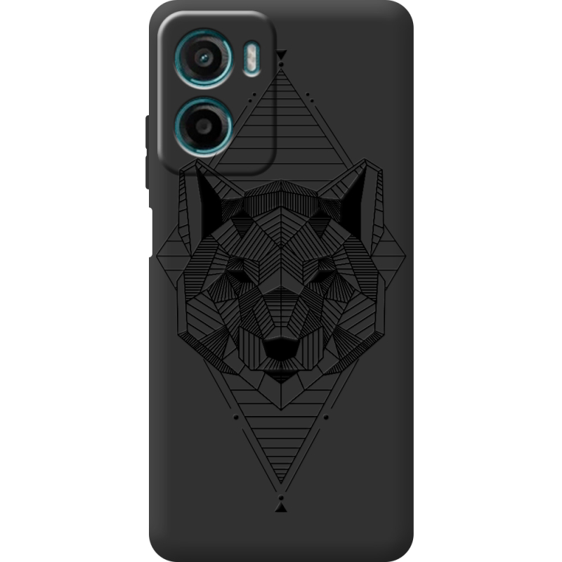 Чорний чохол BoxFace Motorola Moto E15 