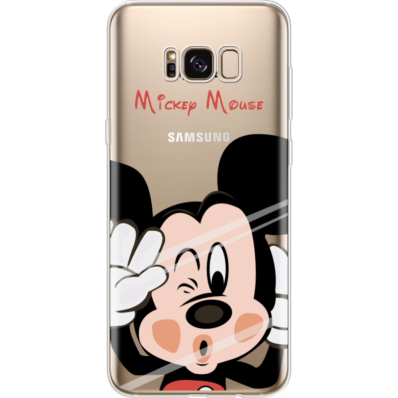 Прозрачный чехол Uprint Samsung G955 Galaxy S8 Plus Mister M
