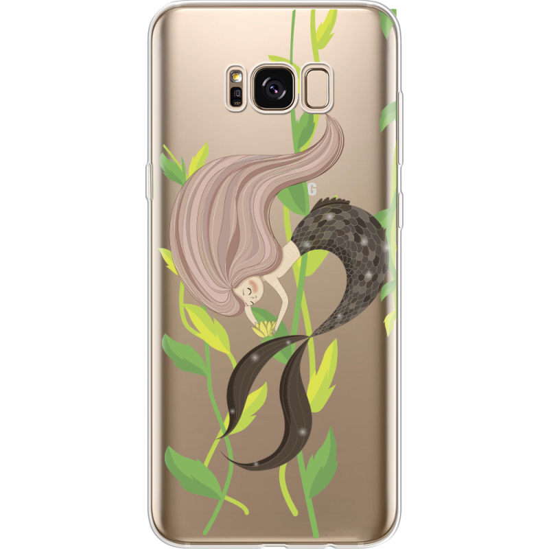Прозрачный чехол Uprint Samsung G955 Galaxy S8 Plus Cute Mermaid