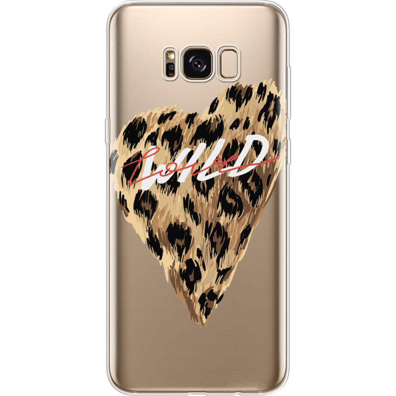 Прозрачный чехол Uprint Samsung G955 Galaxy S8 Plus Wild Love