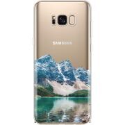Прозрачный чехол Uprint Samsung G955 Galaxy S8 Plus Blue Mountain