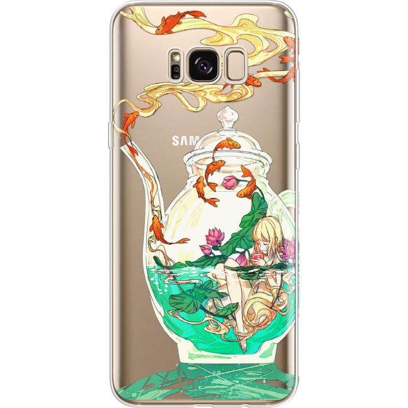Прозрачный чехол Uprint Samsung G955 Galaxy S8 Plus Kettle