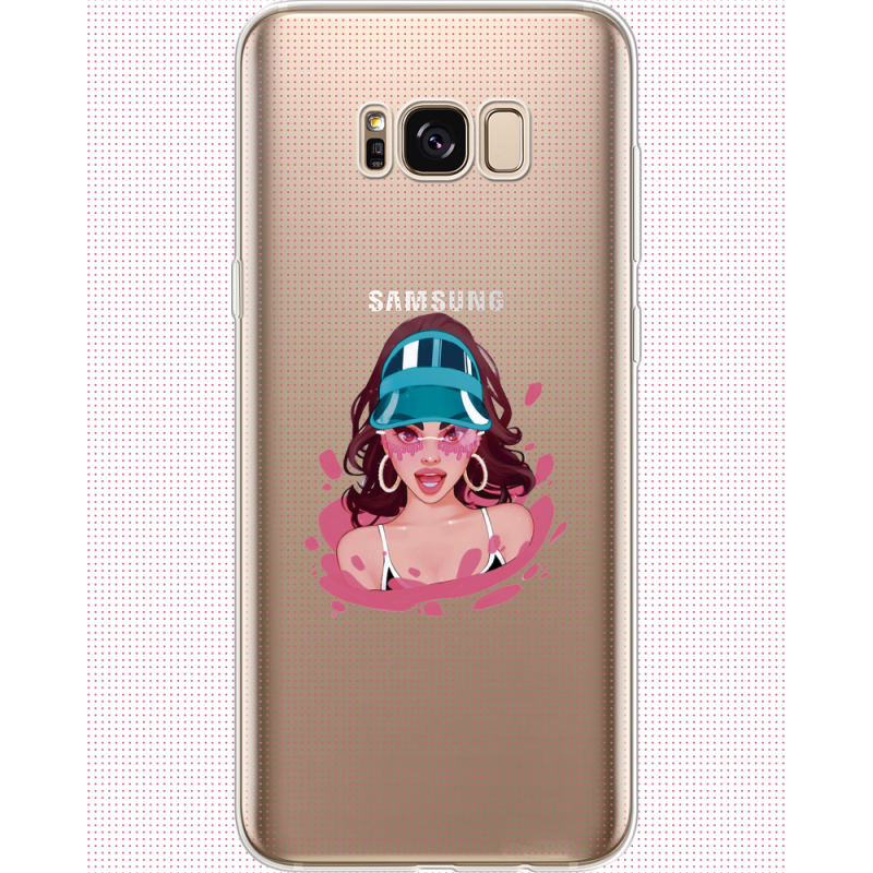 Прозрачный чехол Uprint Samsung G955 Galaxy S8 Plus Selena Gomez