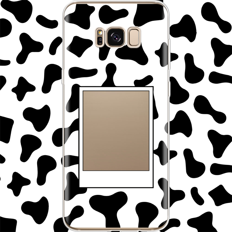 Прозрачный чехол Uprint Samsung G955 Galaxy S8 Plus Cow