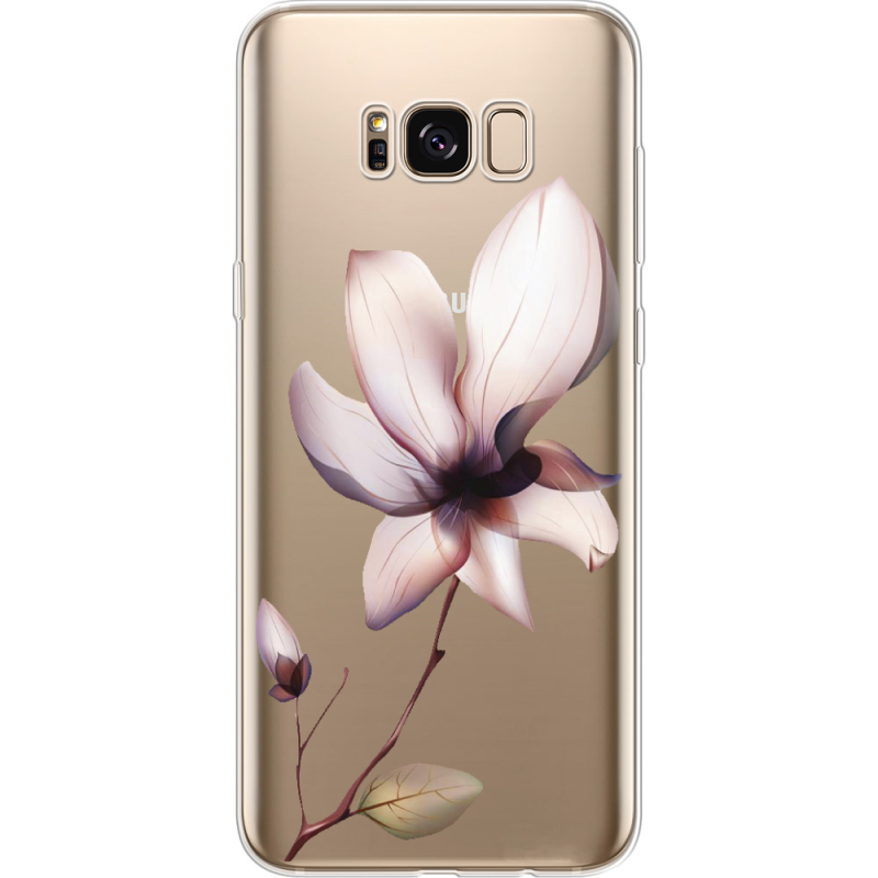 Прозрачный чехол Uprint Samsung G955 Galaxy S8 Plus Magnolia