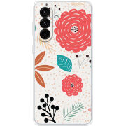 Чохол BoxFace Samsung Galaxy A17 (A175) Line Flowers