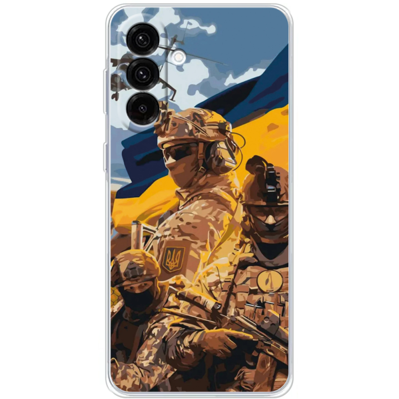 Чохол BoxFace Samsung Galaxy A17 (A175) Воїни ЗСУ