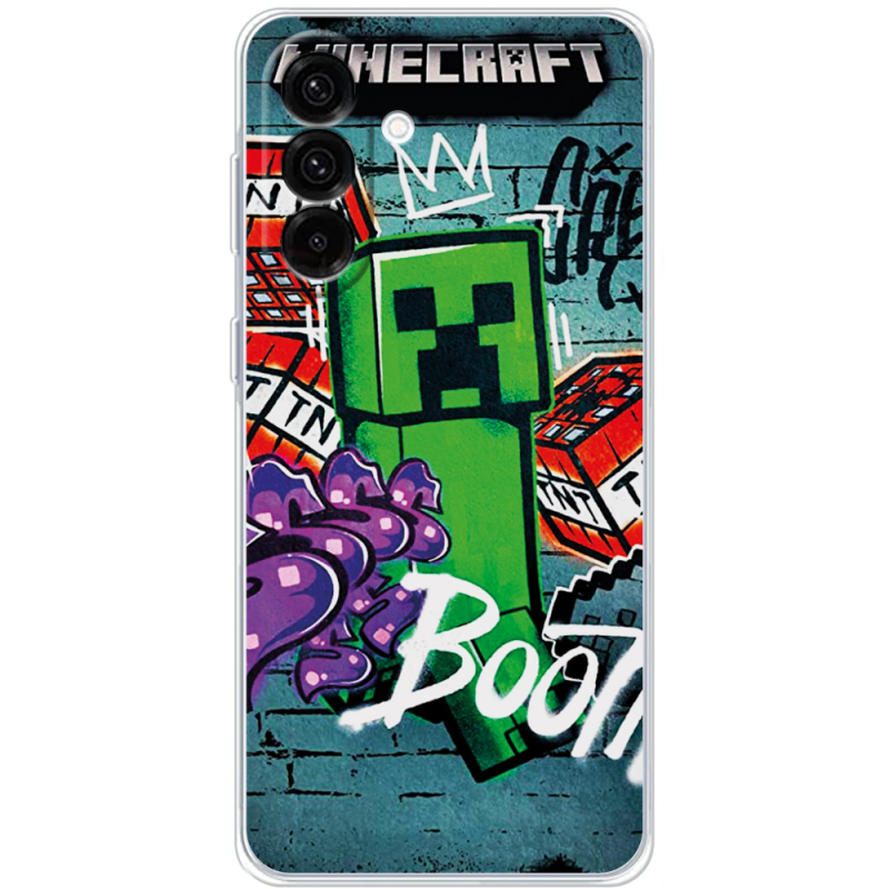 Чохол BoxFace Samsung Galaxy A17 (A175) Minecraft Graffiti
