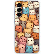 Чохол BoxFace Samsung Galaxy A17 (A175) Котики муркотики