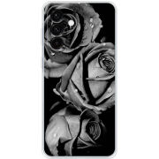 Чохол BoxFace Samsung Galaxy A17 (A175) Black and White Roses