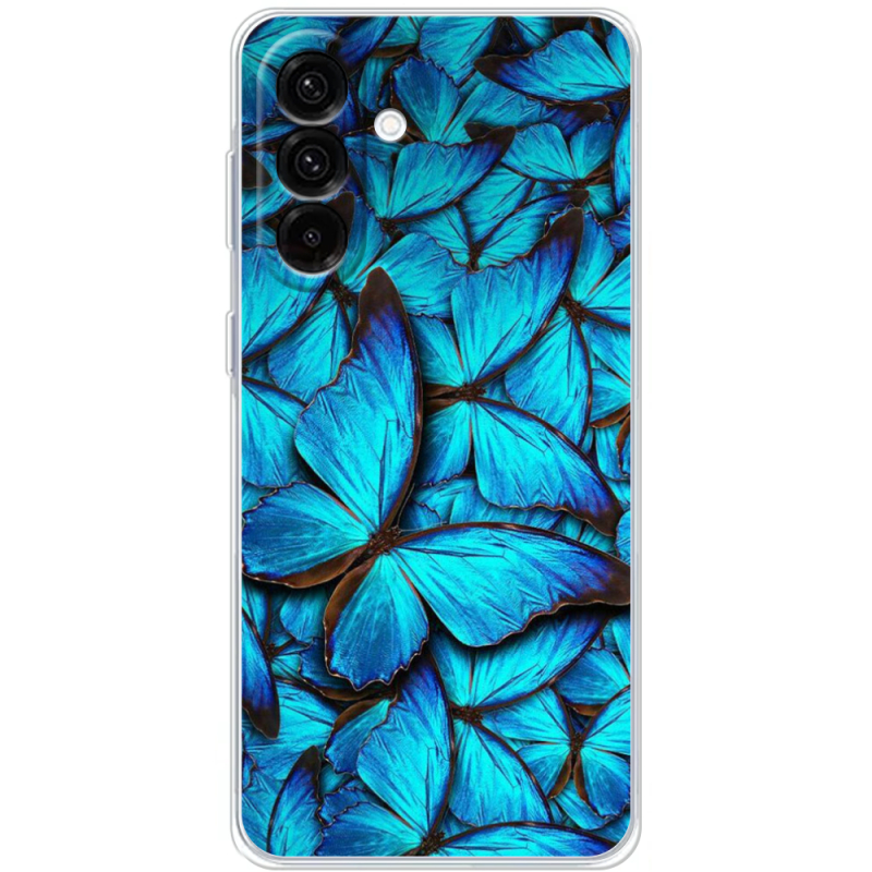 Чохол BoxFace Samsung Galaxy A17 (A175) лазурные бабочки
