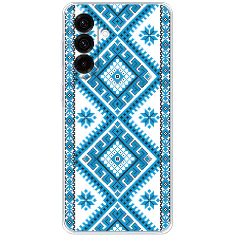 Чохол BoxFace Samsung Galaxy A17 (A175) Блакитний Орнамент