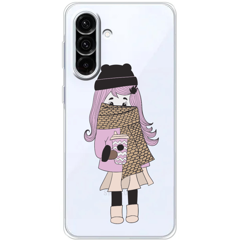 Прозорий чохол BoxFace Samsung Galaxy A17 (A175) Winter Morning Girl