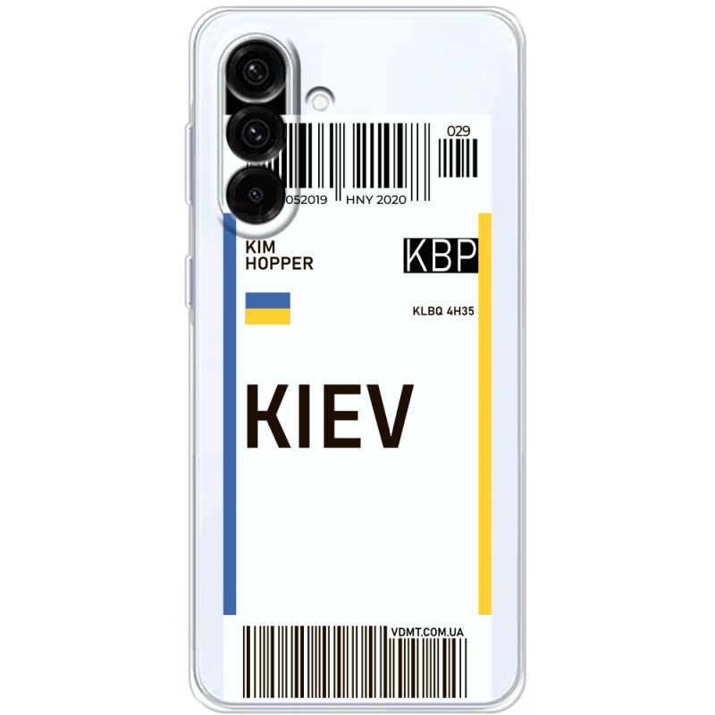 Прозорий чохол BoxFace Samsung Galaxy A17 (A175) Ticket Kiev