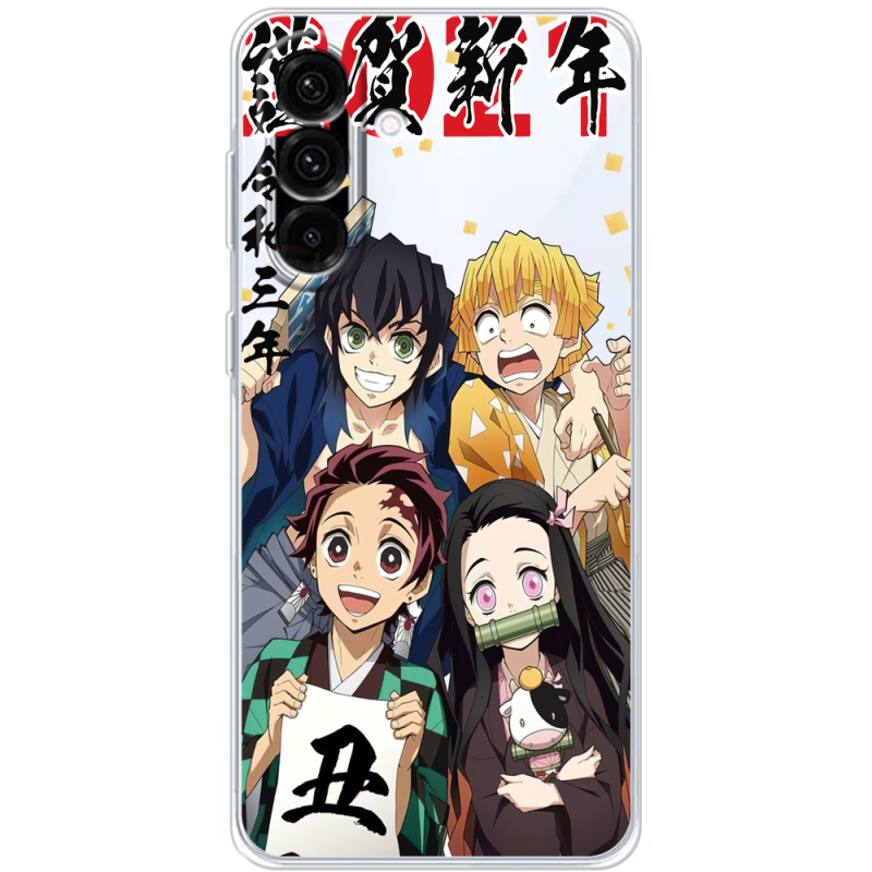 Прозорий чохол BoxFace Samsung Galaxy A17 (A175) Незуко та друзі