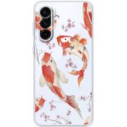 Прозорий чохол BoxFace Samsung Galaxy A17 (A175) Japanese Koi Fish