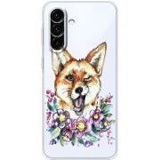 Прозорий чохол BoxFace Samsung Galaxy A17 (A175) Winking Fox