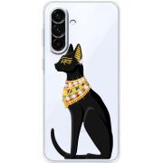 Чохол зі стразами Samsung Galaxy A17 (A176) Egipet Cat