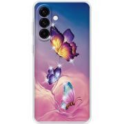 Чохол зі стразами Samsung Galaxy A17 (A176) Butterflies
