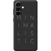 Чорний чохол BoxFace Samsung Galaxy A17 (A175) Minimalistic