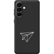 Чорний чохол BoxFace Samsung Galaxy A17 (A175) Paper Plane
