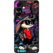 Чорний чохол BoxFace Samsung Galaxy A17 (A176) Малий вухань