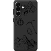 Чорний чохол BoxFace Samsung Galaxy A17 (A175) Mountains