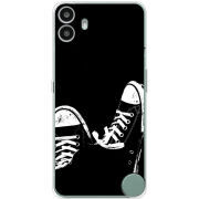 Чохол BoxFace Nothing CMF Phone 1 Black Sneakers
