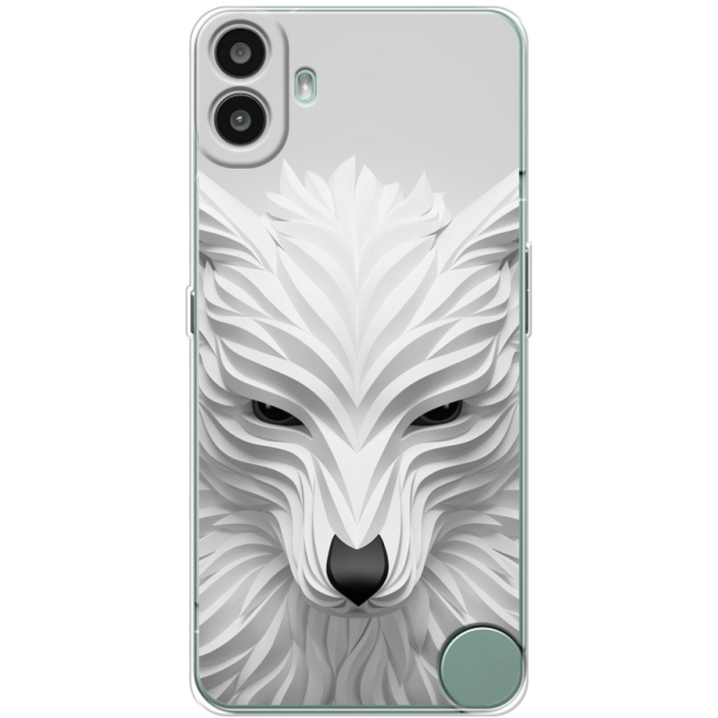 Чохол BoxFace Nothing CMF Phone 1 White Wolf