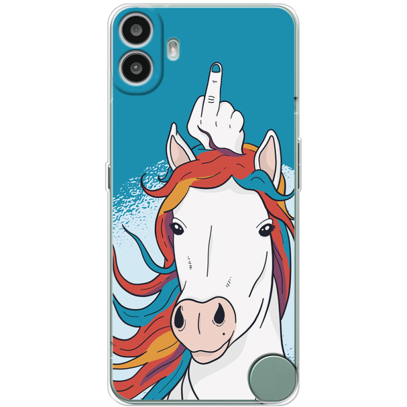 Чохол BoxFace Nothing CMF Phone 1 Fuck Unicorn