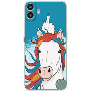 Чохол BoxFace Nothing CMF Phone 1 Fuck Unicorn