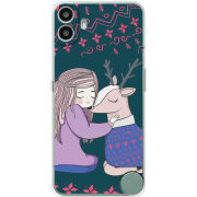 Чохол BoxFace Nothing CMF Phone 1 Girl and deer