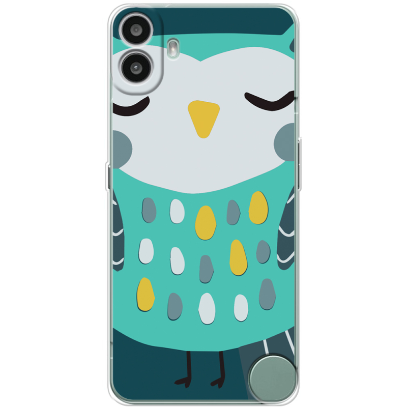 Чохол BoxFace Nothing CMF Phone 1 Green Owl