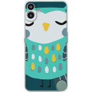 Чохол BoxFace Nothing CMF Phone 1 Green Owl