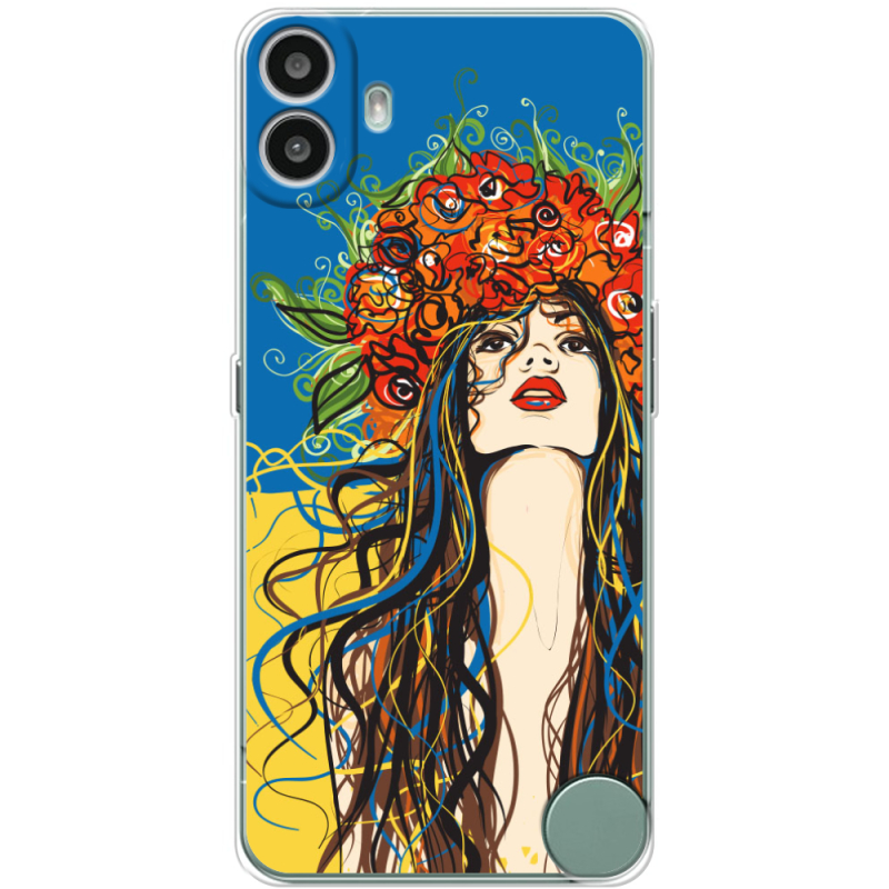 Чохол BoxFace Nothing CMF Phone 1 Ukraine Girl