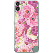 Чохол BoxFace Nothing CMF Phone 1 Pink Peonies