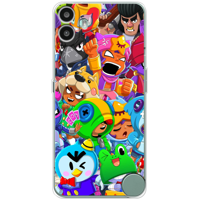 Чохол BoxFace Nothing CMF Phone 1 friends brawl stars