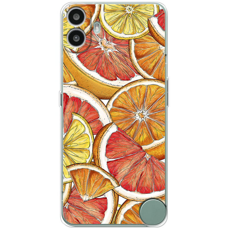 Чохол BoxFace Nothing CMF Phone 1 Citrus Pattern