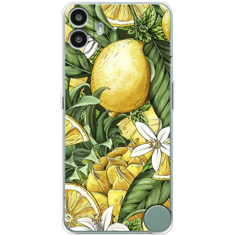 Чохол BoxFace Nothing CMF Phone 1 Lemon Pattern