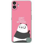 Чохол BoxFace Nothing CMF Phone 1 Dont Touch My Phone Panda