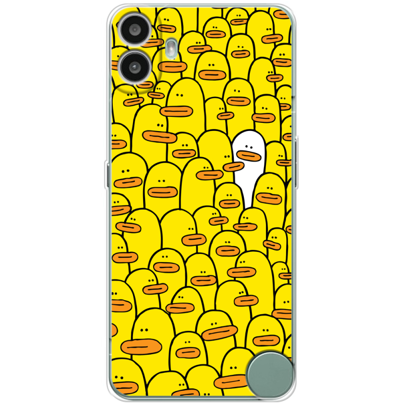 Чохол BoxFace Nothing CMF Phone 1 Yellow Ducklings