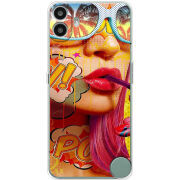 Чохол BoxFace Nothing CMF Phone 1 Yellow Girl Pop Art