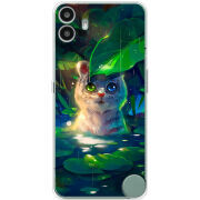 Чохол BoxFace Nothing CMF Phone 1 White Tiger Cub