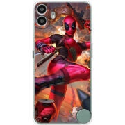 Чохол BoxFace Nothing CMF Phone 1 Woman Deadpool