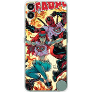 Чохол BoxFace Nothing CMF Phone 1 Deadpool and Mary Jane