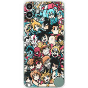 Чохол BoxFace Nothing CMF Phone 1 Anime Stickers